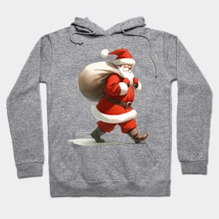 Santa Delivering Gifts Hoodie